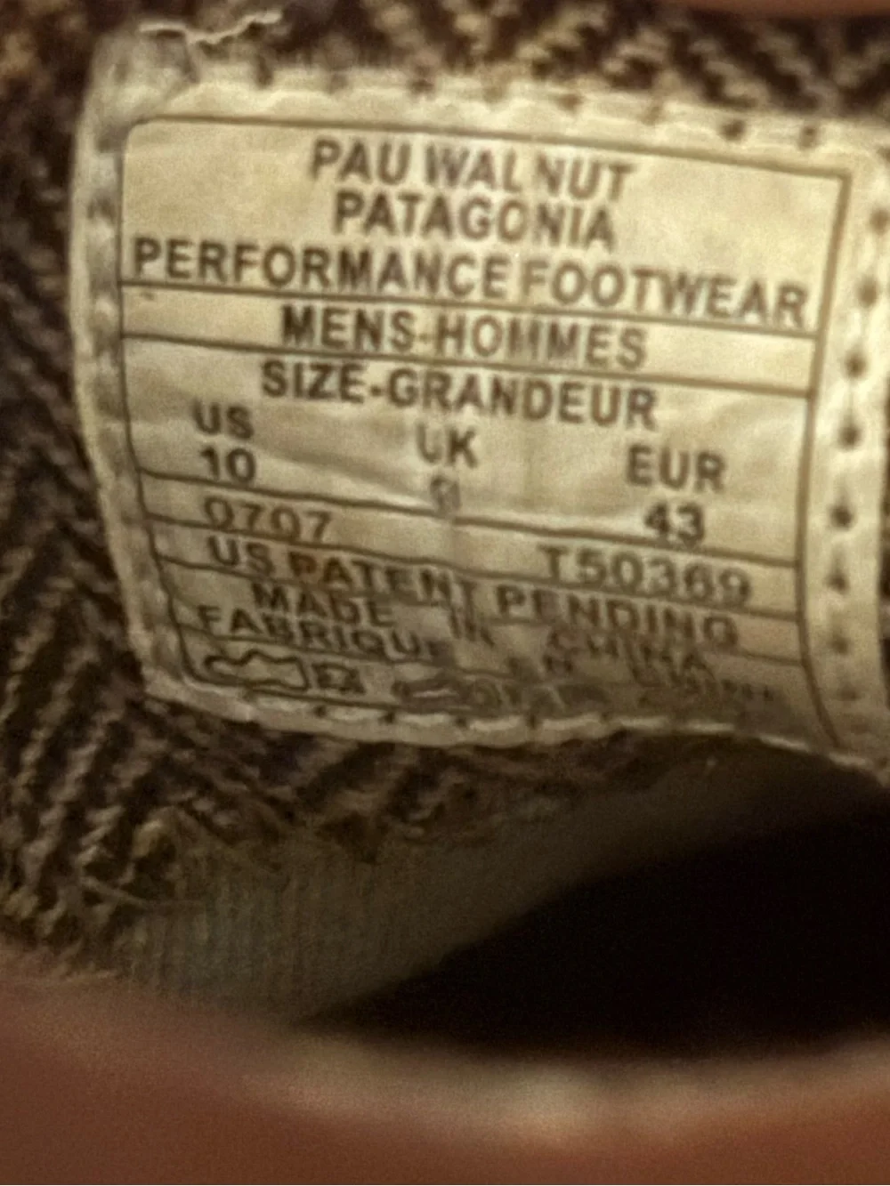 Patagonia pau slip
